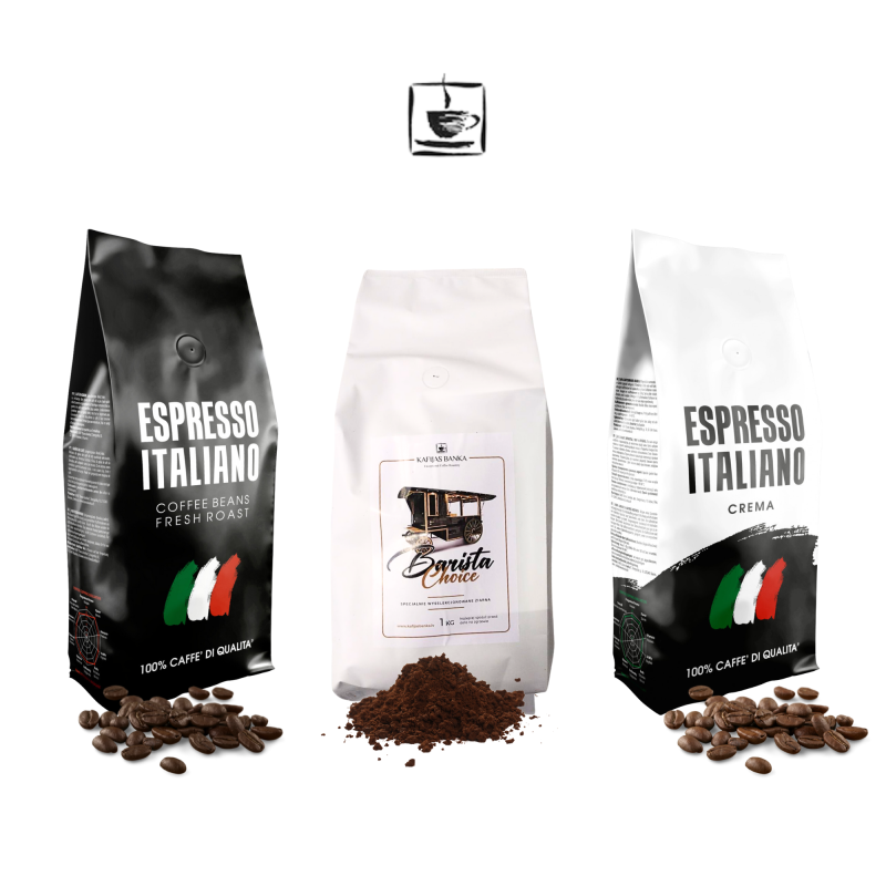 Kawa ziarnista mieszana Espresso Italiano 1000g