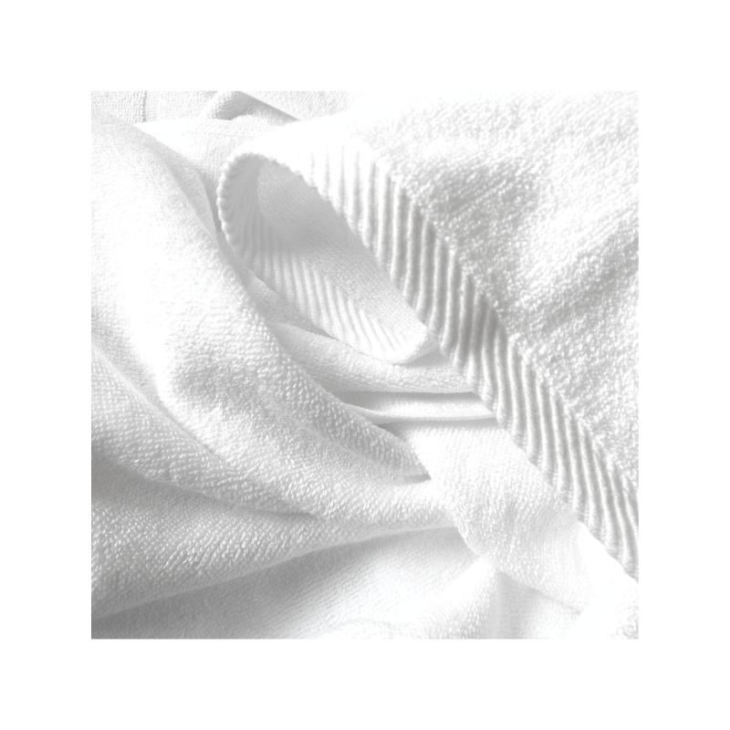 Dywanik Hotelowy "Stópka" 50cm x 70cm Biały Łazienkowy 100% Bawełna 650g/m2