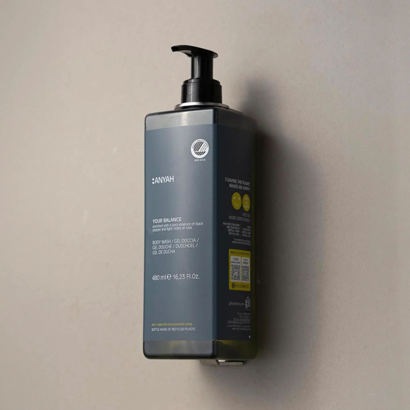 PRIJA Uchwyt ze stali nierdzewnej na pojedynczy dozownik GFL: PRIJA, GENEVA, OSME, ANYAH