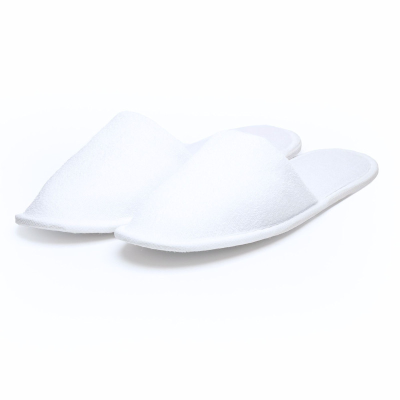 Kapcie Hotelowe Premium w Eko Opasce 5mm Bawełna Frotte 30cm