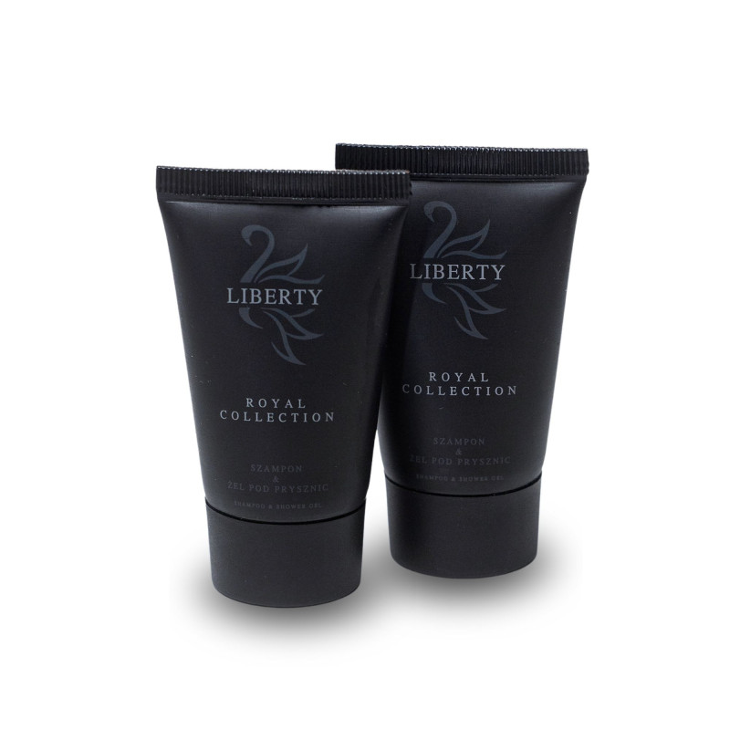 Kosmetyki Hotelowe 2w1 Żel i Szampon 30ml Liberty Royal Collection