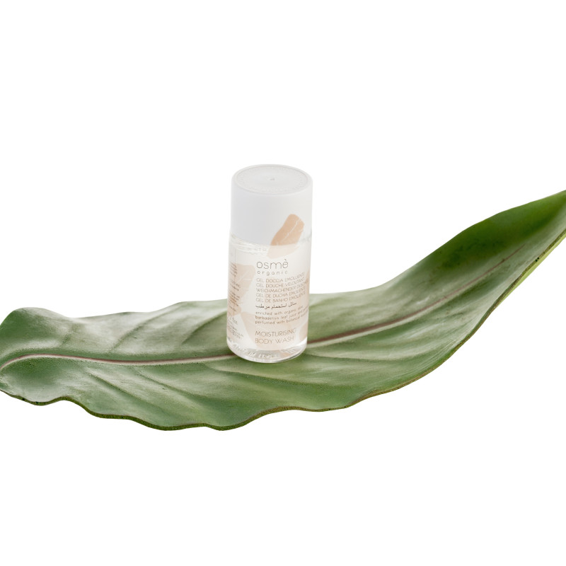 Hotelowy żel luksusowy do mycia ciała 38ml OSME z certyfikatem ECOCERT