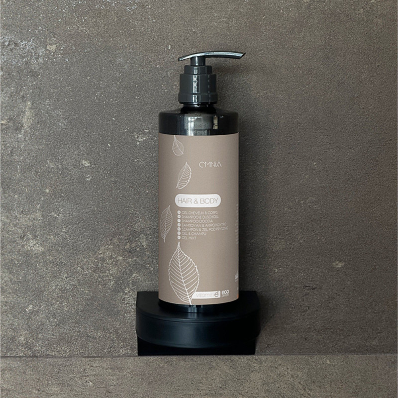 Szampon i Żel 2w1 400ml Omnia Green Tea z Witaminą E - Kosmetyki Hotelowe