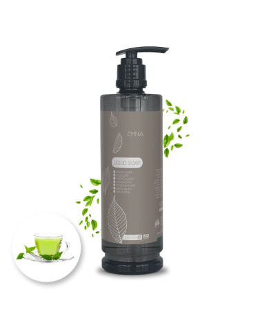 Mydło w płynie 400ml Omnia Green Tea z Witaminą E - Kosmetyk Hotelowy
