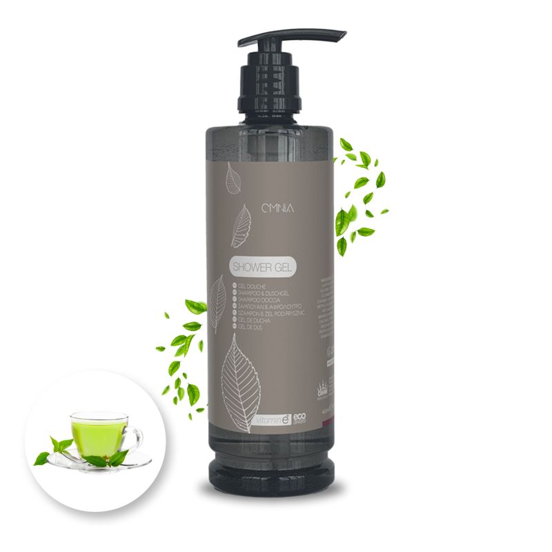 Żel pod Prysznic 400ml Omnia Green Tea z Witaminą E