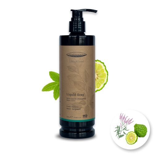Hotelowe Mydło w Płynie 400ml Botanika Verbena & Bergamot