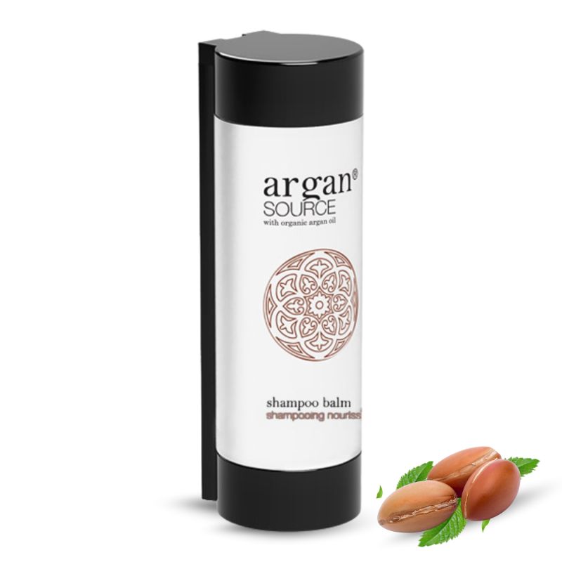 Szampon do włosów 320ml dozownik wyciskany ARGAN SOURCE z olejkiem arganowym