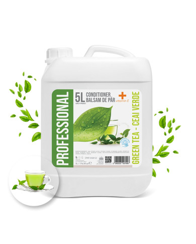 Odżywka do włosów 5L Uzupełnienie Omnia/Holiday Care Green Tea z Witaminą E - PROFFESSIONAL