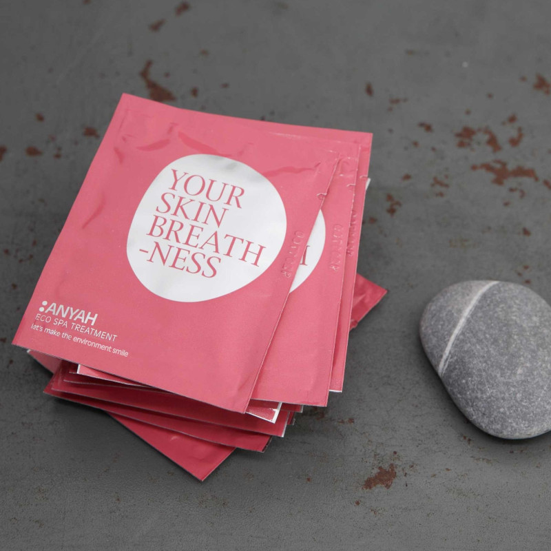 Chusteczka do Demakijażu Twarzy Nawilżana - Jednorazowy Ręcznik do Twarzy - Saszetka ANYAH
