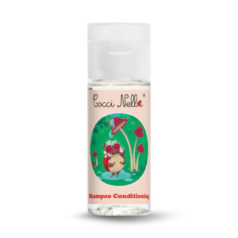 Organiczny szampon do włosów 30ml Coccinella – Kosmetyki hotelowe dla dzieci