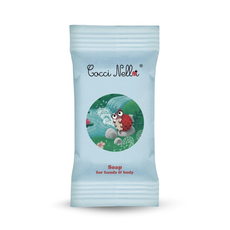 Naturalne mydełko hotelowe 15g Coccinella – Mydło hotelowe dla dzieci