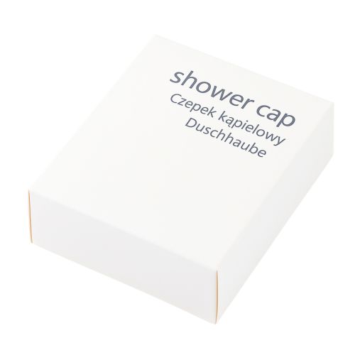Jednorazowy czepek kąpielowy - hotelowy czepek pod prysznic w kartoniku