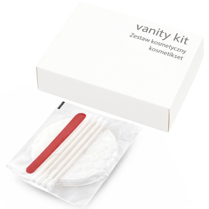 Hotelowy zestaw kosmetyczny w kartoniku