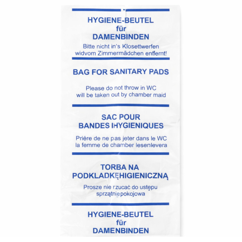 Torebki higienicznie do WC - Hotelowe Torby sanitarne na odpady