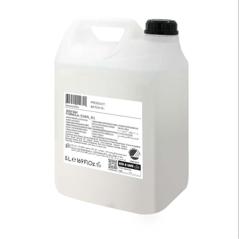 Balsam hotelowy do rąk i ciała nawilżający uzupełnienie 5l ANYAH "ECOCERT COSMOS ORGANIC"