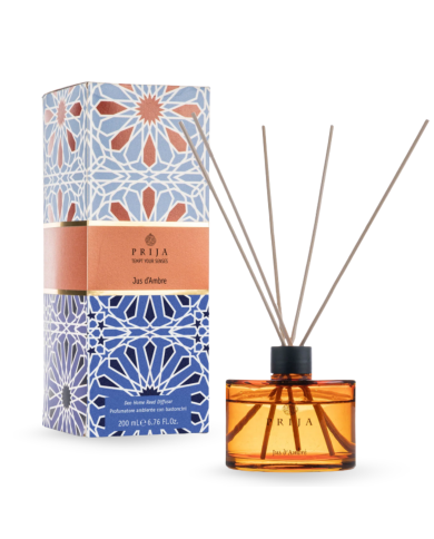 PRIJA Patyczki zapachowe - Luksusowy dyfuzor zapachowy w pięknym pudełku prezentowym