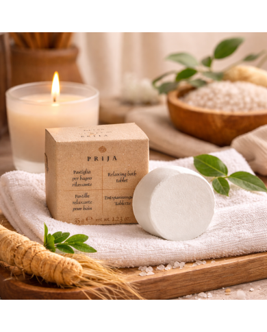 PRIJA relaksująca tabletka do kąpieli - kula musująca o unikalnym zapachu 35g