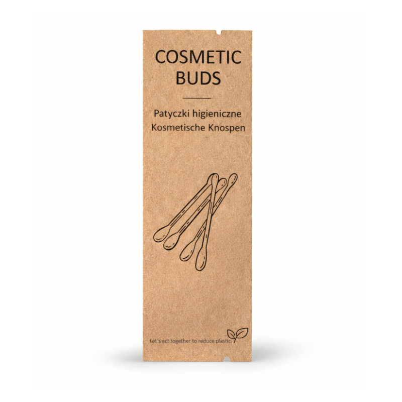 Higieniczne patyczki do uszu bawełniane 4 szt. - Eko Galanteria Hotelowa