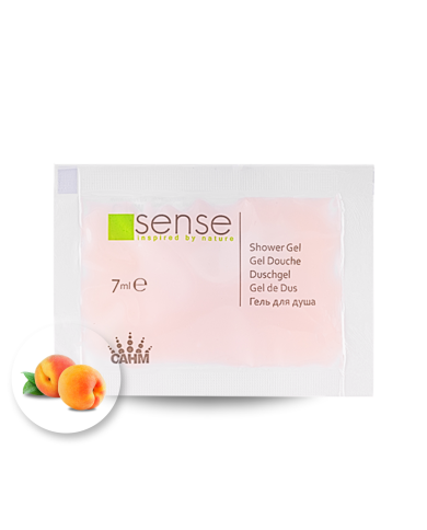 Hotelowy żel pod prysznic w saszetce rozrywanej 7ml Sense