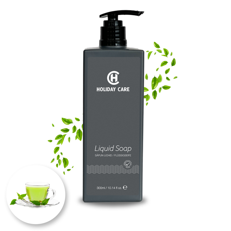 Hotelowe Mydło w Płynie 300ml Holiday Care Green Tea