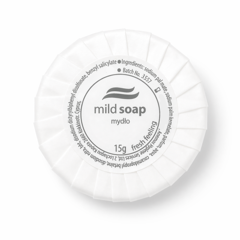 Mydełko hotelowe 15g jednorazowe mini mydło w folii Fresh Feeling