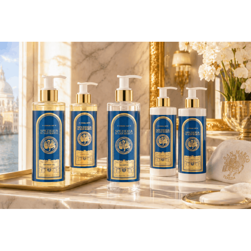 Szampon do włosów 300ml - Spezieria di San Marco - Luksusowe kosmetyki hotelowe
