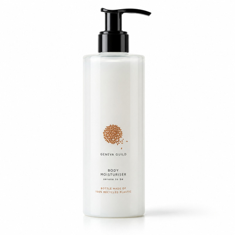 Balsam hotelowy do ciała 380ml GENEVA GUILD z witaminą E i masłem Shea