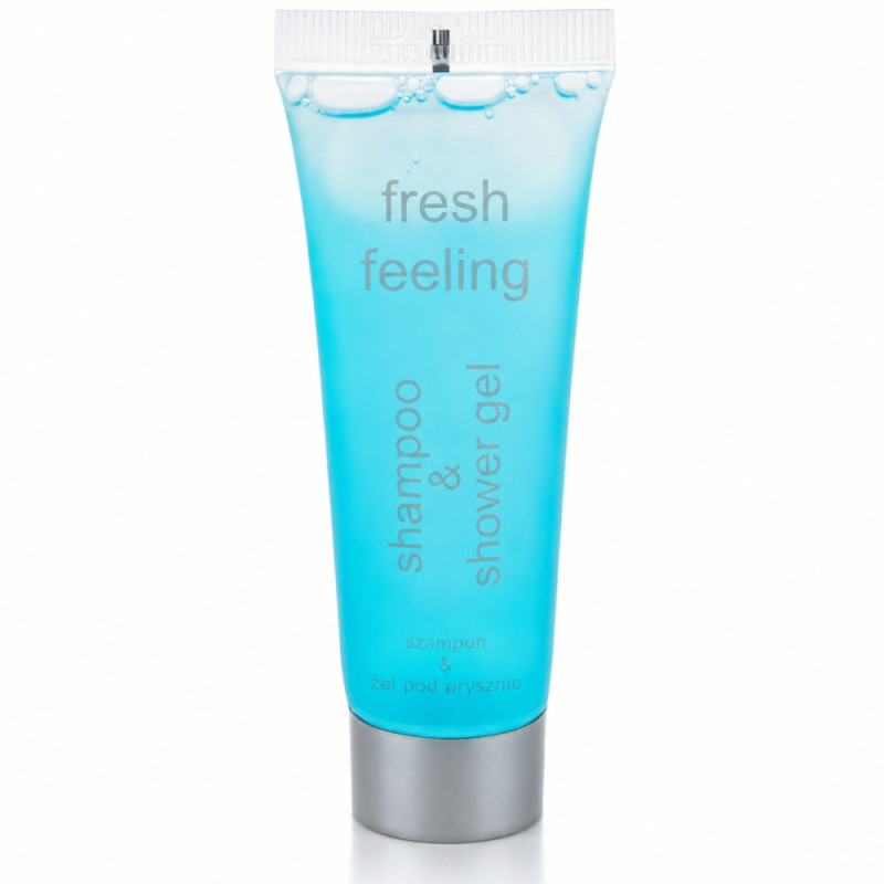 Kosmetyki Hotelowe mini szampon i żel hotelowy 2w1 30ml Fresh Feeling
