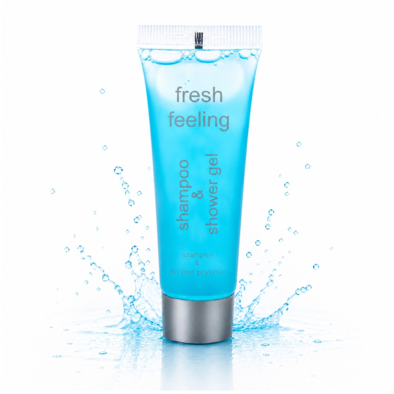Kosmetyki Hotelowe mini szampon i żel hotelowy 2w1 30ml Fresh Feeling