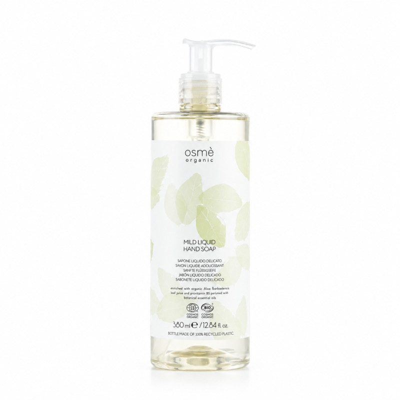 Hotelowe mydło w płynie luksusowe 380ml OSME z certyfikatem ECOCERT
