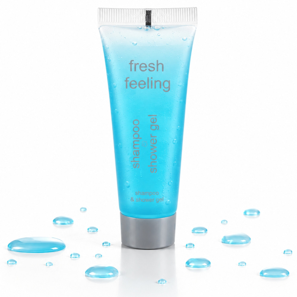 Kosmetyki Hotelowe mini szampon i żel hotelowy 2w1 30ml Fresh Feeling