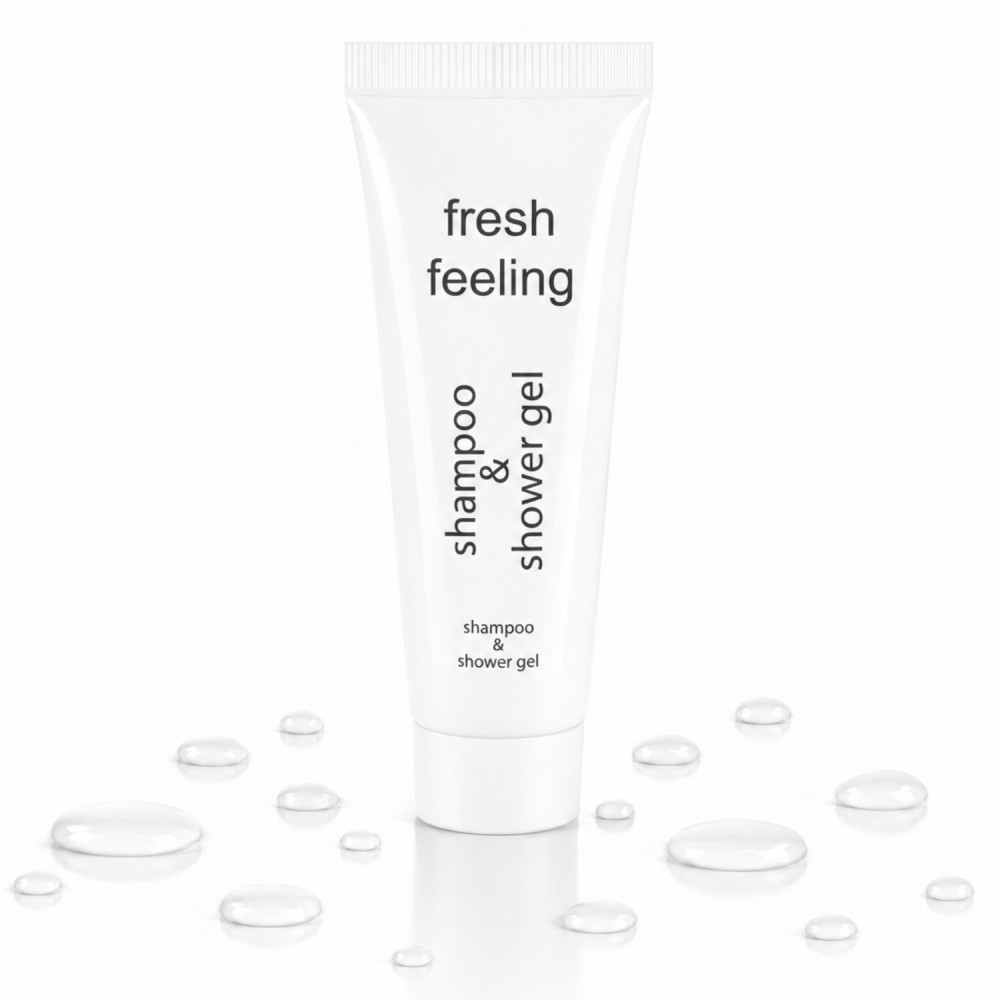 Kosmetyki Hotelowe mini Szampon/Żel 2w1 30ml jednorazowy Fresh Feeling