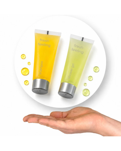 Kosmetyki Hotelowe Żel 30ml + Szampon 30ml Zestaw 200 sztuk Fresh Feeling