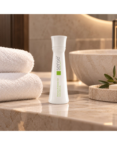 Hotelowy żel 2w1 do ciała i włosów 25ml - Sense mini kosmetyk jednorazowy