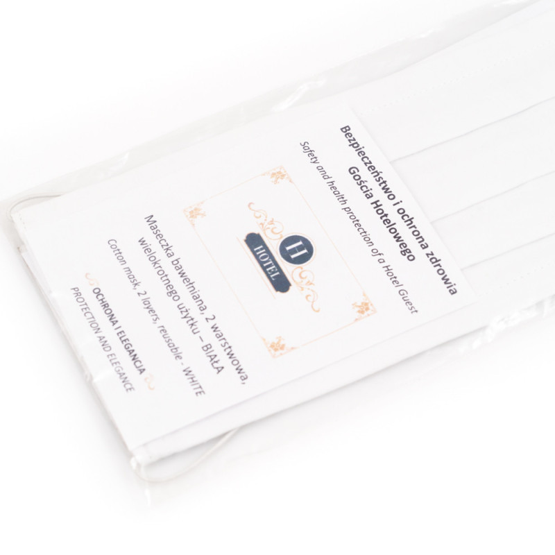 Wielorazowa maseczka ochrona z bawełny