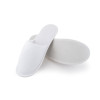 Kapcie hotelowe frotte zakryte białe premium 30cm