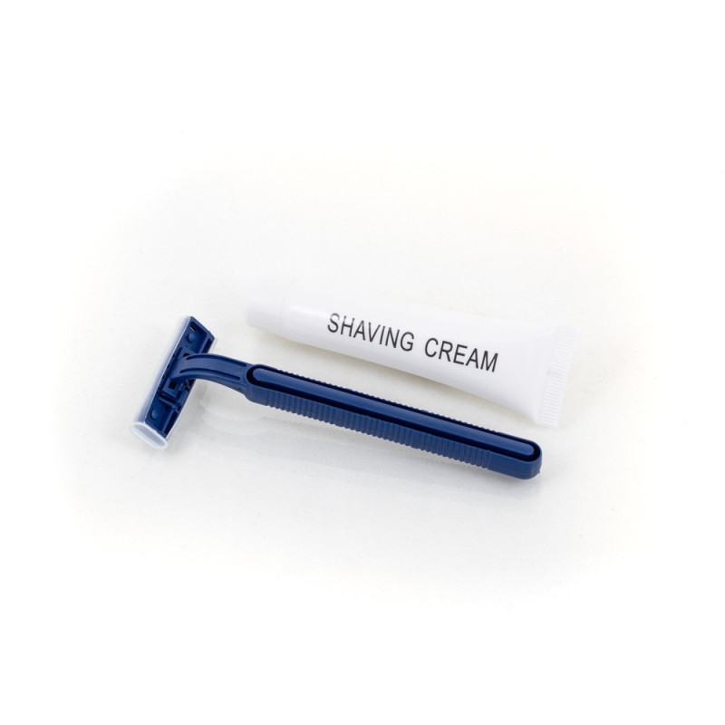 Zestaw do golenia w kartoniku hotelowy jednorazowy