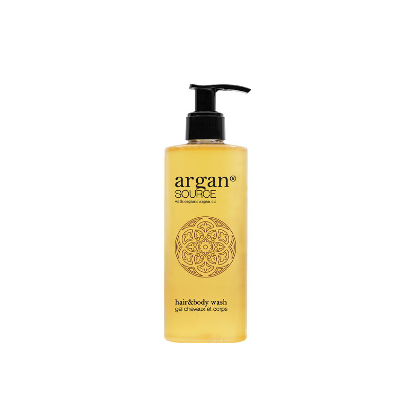 ARGAN SOURCE żel do mycia włosów i ciała 300ml z dodatkiem organicznego olejku arganowego