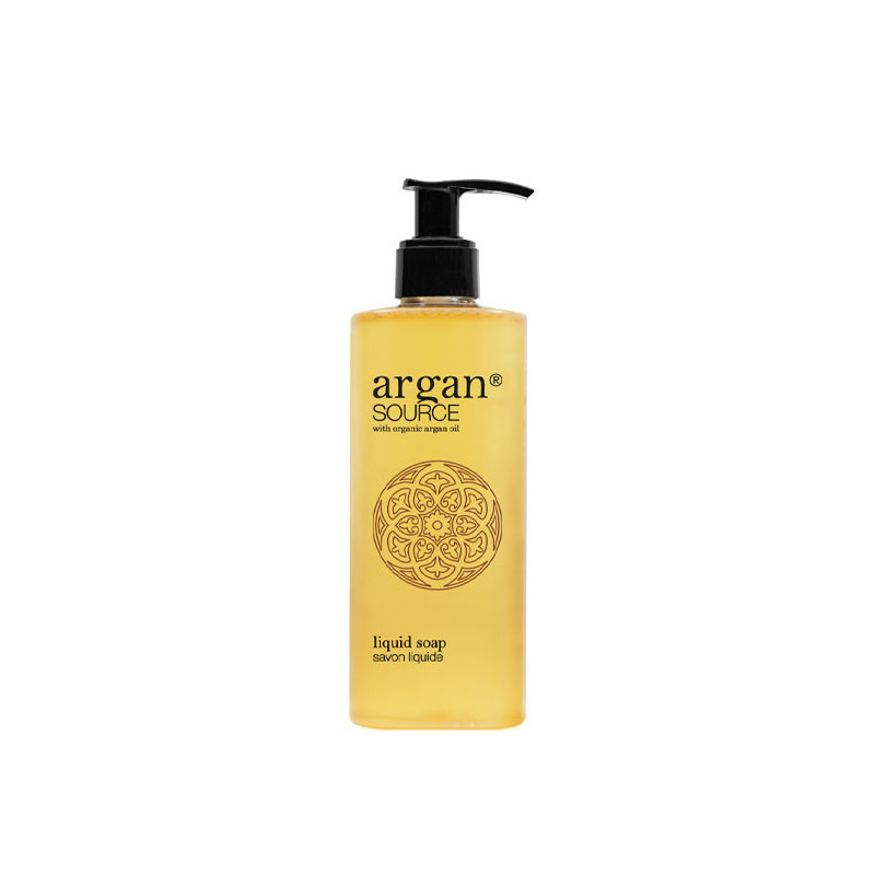 Hotelowe mydło w płynie 300ml ARGAN SOURCE - Kosmetyki hotelowe z dodatkiem olejku arganowego